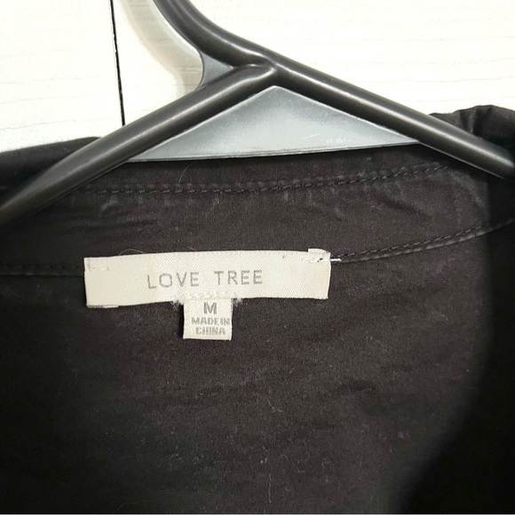 SOLD ‼️ Woven Long Sleeve Blouse‎ Love Tree - Picture 5 of 7